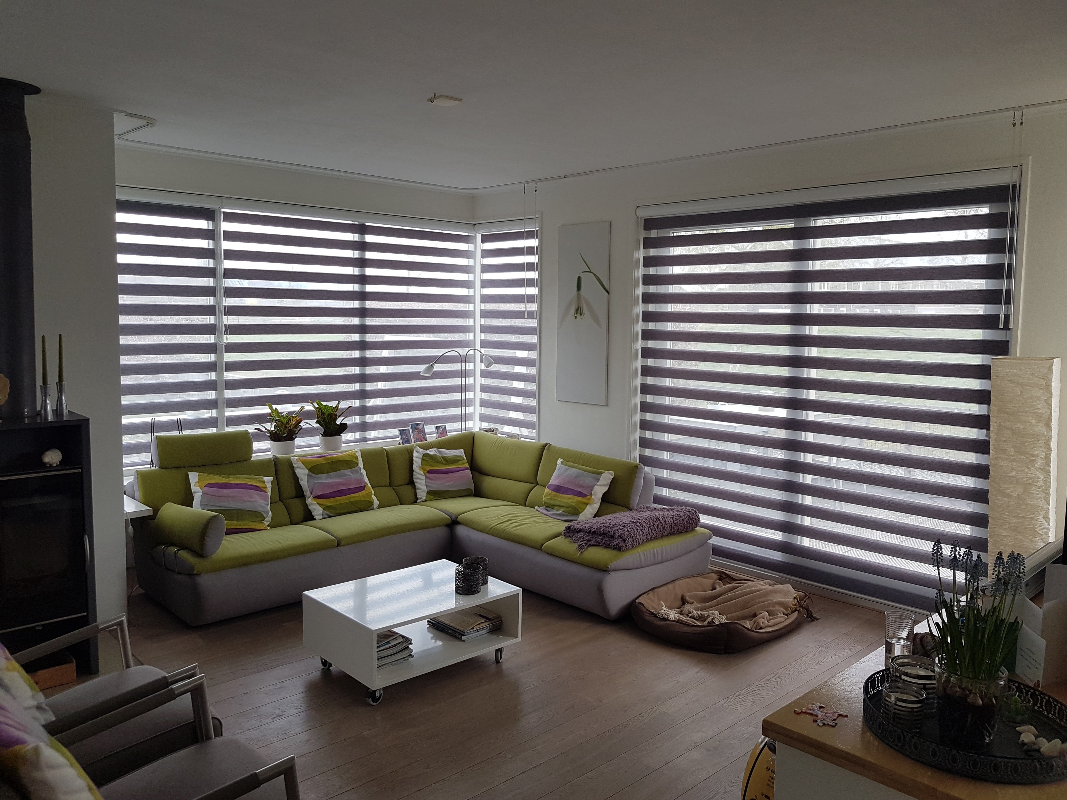 Duorolgordijn modern